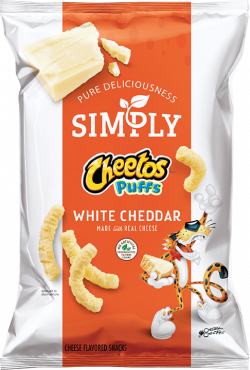 Simply™ CHEETOS® Puffs White Cheddar Cheese Flavored Snacks